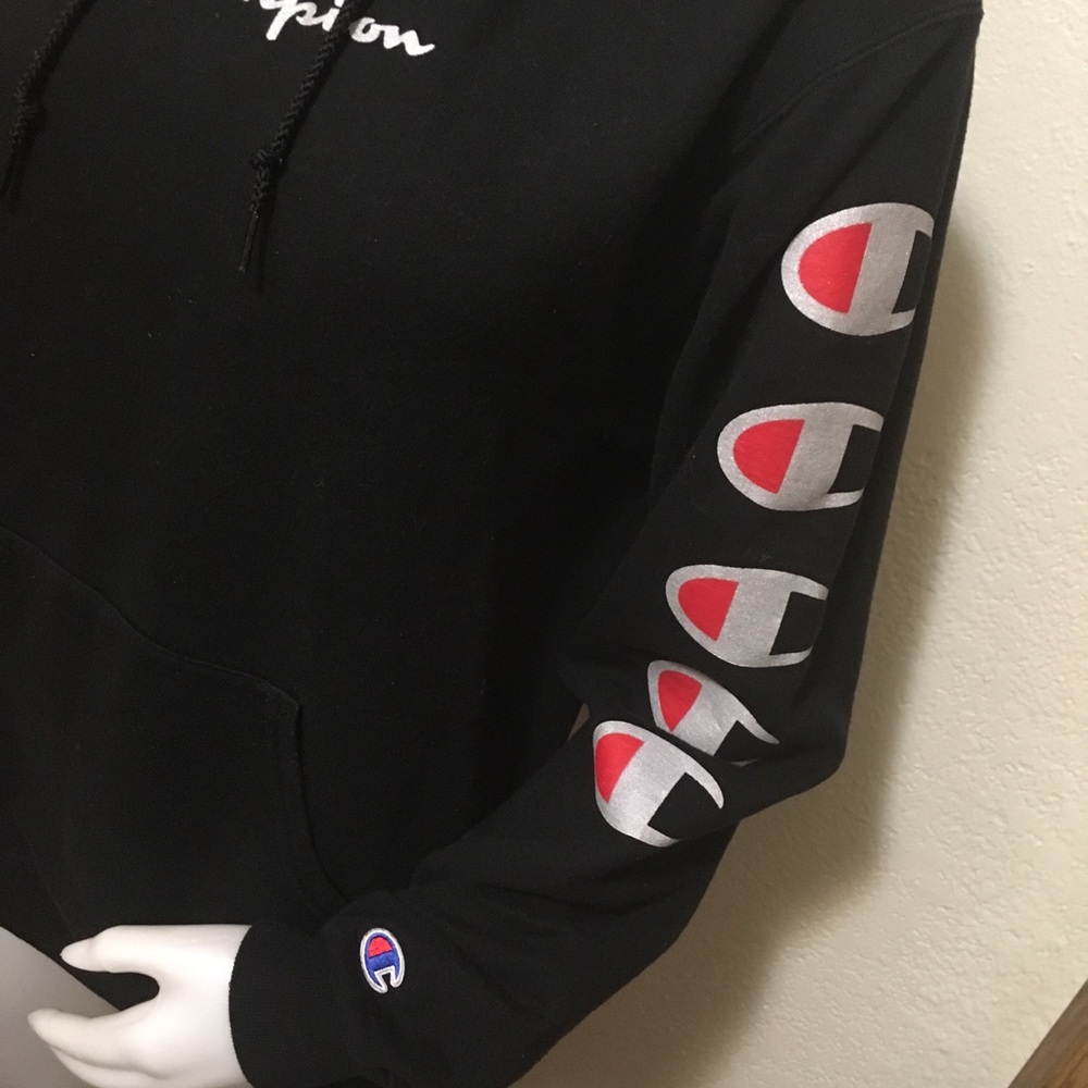 Champion Eco Logo Hoodie - Picture 6 of 7